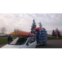 Trailer for 16 kayaks | Kayak Trailers for Kayak Rental |