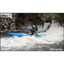 Kajak Pyranha Fusion II River Tour SKEG FLIP-TOP HYBRYDA