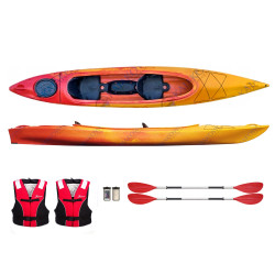 Kayak Sprinter II + Paddle 1-Piece Life Vest Case