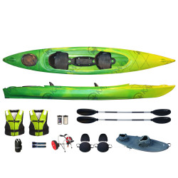 Kayak Sprinter II + Paddle 1-Piece Life Vest Case