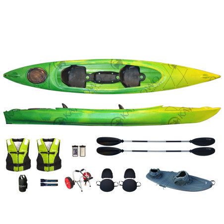 Kayak Sprinter II + Paddle 1-Piece Life Vest Case