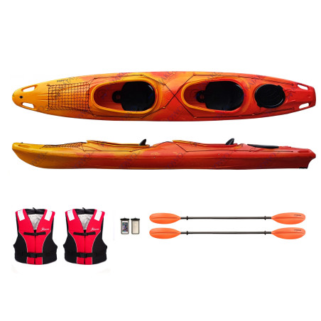 Kayak Sprinter II + Paddle 1-Piece Life Vest Case