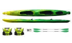 Kayak Sprinter II + Paddle 1-Piece Life Vest Case