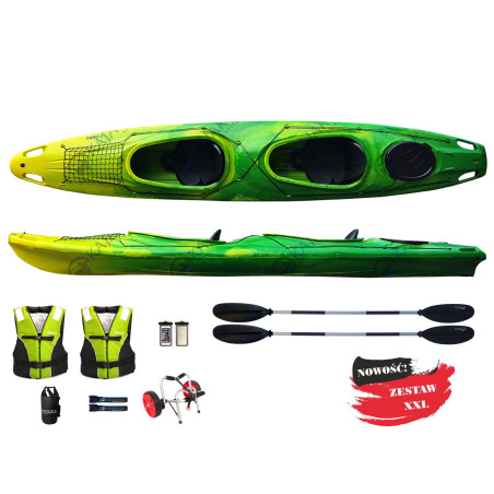 Kayak Sprinter II + Paddle 1-Piece Life Vest Case