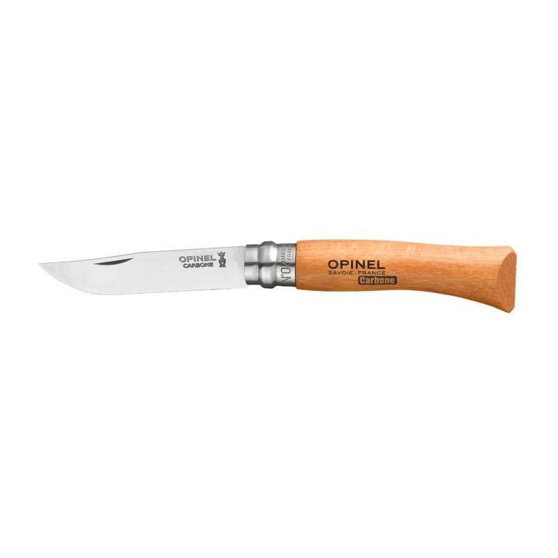 Opinel Carbon Blister Knife 06-12