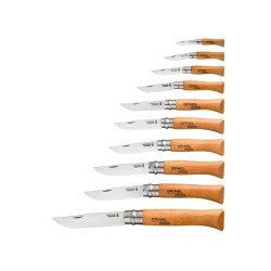 Opinel Carbon Blister Knife 06-12