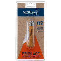 Opinel Carbon Blister Knife 06-12