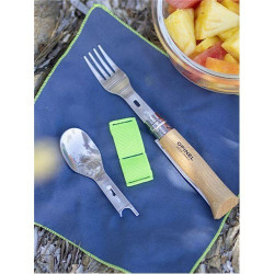 Opinel Zestaw Nomad Plus Picnic Nóż Łyżka Widelec 