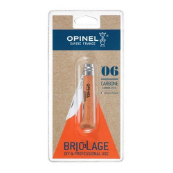 Opinel Carbon Blister Knife 06-12