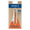 Opinel Carbon Blister Knife 06-12