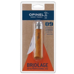 Opinel Carbon Blister Knife 06-12