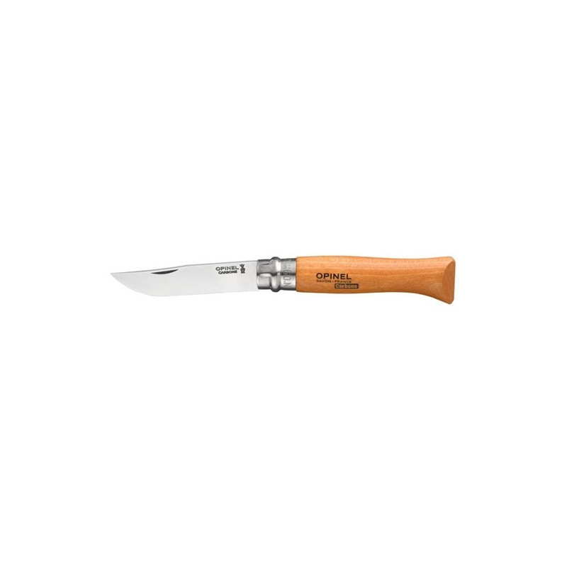 Opinel Carbon Blister Knife 06-12