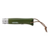 Opinel Nóż Colorama 08 Khaki+ rzemień