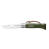 Opinel Nóż Colorama 08 Khaki+ rzemień