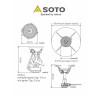 SOTO Stove Fusion Trek OD-1FT