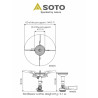 SOTO Stove Fusion Trek OD-1FT