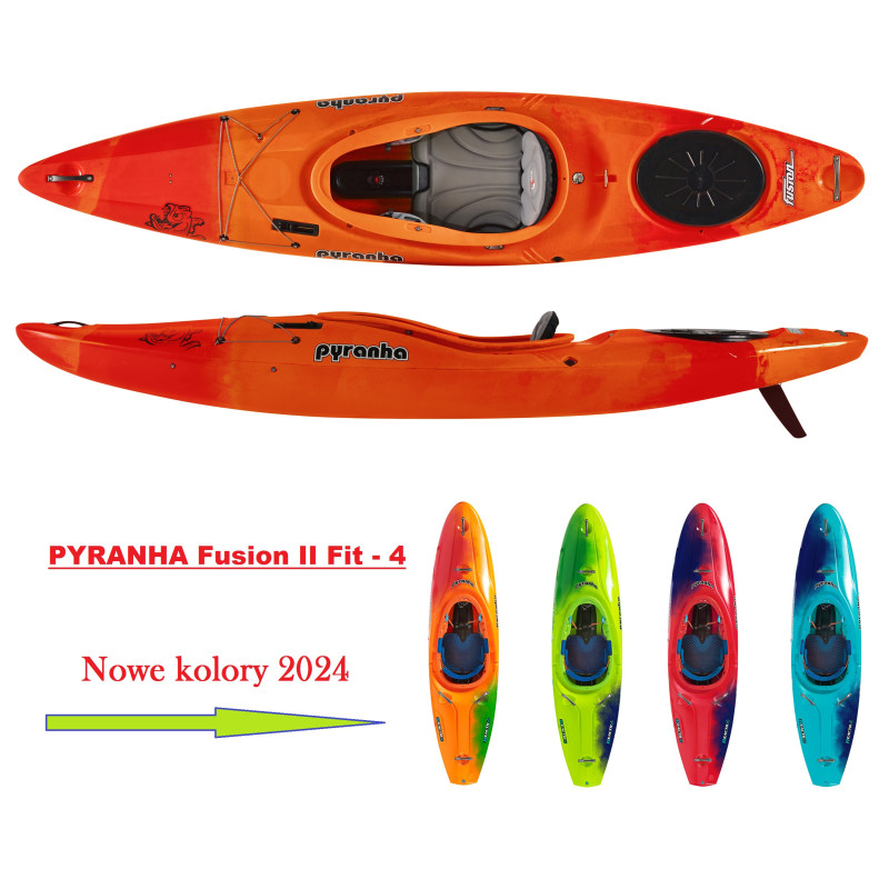 Crossover Kayak Pyranha FUSION II RiverTour - Kayak Shop KAJAKOWO.net