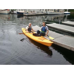 Kayak Delsyk Salish 450cm with a rudder fromthe latest delivery