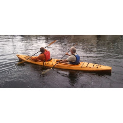 Kayak Delsyk Salish 450cm with a rudder fromthe latest delivery