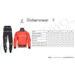 Kurtka Kajakowa Tourlite Hoody PeakUk | Suche Ubranie w Kajaku |