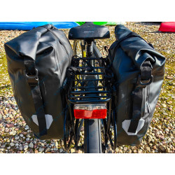 Torba Rowerowa Sakwa Worek Wodoszczelny 25L na Bagaźnik Rowerowy