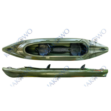 CAYMANN Roteko 2+1 kayak - Kayak for every river Eco Recycling