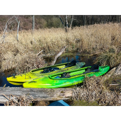 Kajak CAYMANN Roteko 2+1 Polietylen - Kajak Dwuosobowy na każdą rzekę