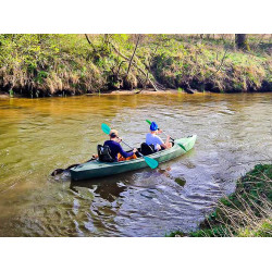 Roteko RAFA Polyethylene Kayak - Eco Recycling Double Kayak