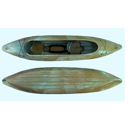 CAYMANN II Roteko 2+1 kayak - Kayak for every river Eco Recycling