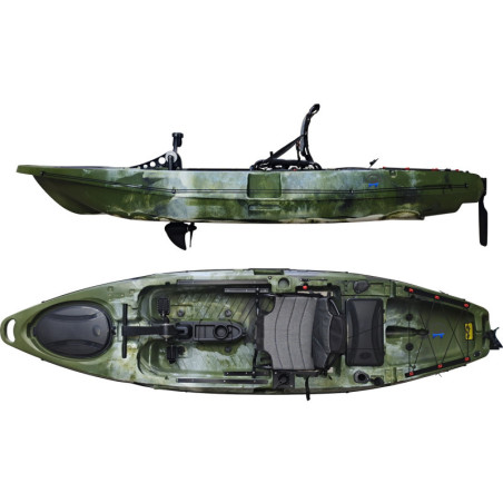 Kajak Wędkarski Whisky 11 PeddalCrow - Sklep z Kajakami Wędkarskimi
