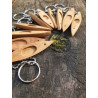 Kayak-shaped pendant / keyring - a perfect gift idea!