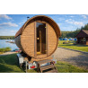 Mobile Finnish Sauna by the River – Outdoor Wellness – CampKAJAKOWO