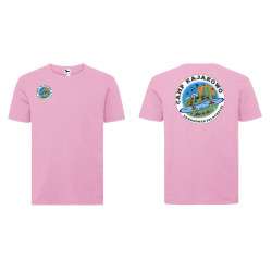 Damska Koszulka CampKAJAKOWO – Taliowany Krój i Komfort