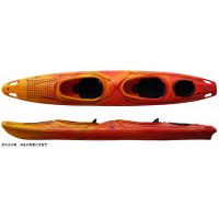 Kayak TWIN II Roteko HDPE + hatch